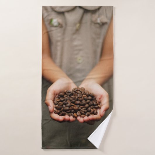 Arôme de fèves de café torréfié (Serviette de bain)