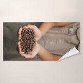Arôme de fèves de café torréfié (Serviette de bain)