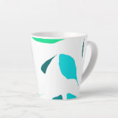Arôme de menthe illustration latte Mug (Angle droit)