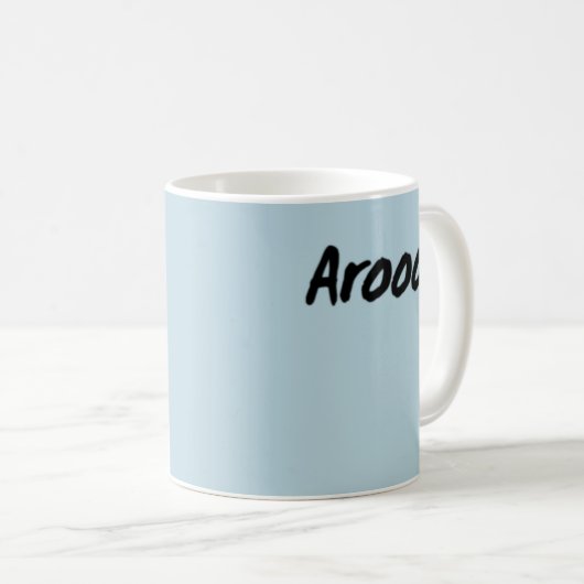 Arooo mug (Devant droit)