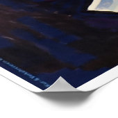 Arosa, Suisse, Affiche de voyage de ski (Coin)