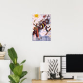 Arosa, Zwitserland Reis Art Print (Thuiskantoor)