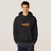 Arowana De gelukkige Vis Polygonale Kunst Hoodie (Voorkant volledig)
