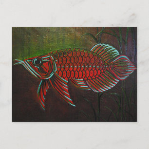 Arowana Post-kaart Briefkaart