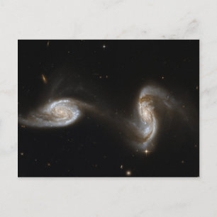 ARP240 Galaxies Hubble ruimtetelescoop Briefkaart