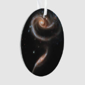 Arp 273 Galaxies Interagissant En Andromède. (devant)