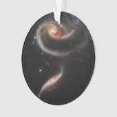 Arp 273 Galaxies Interagissant En Andromède. (devant)