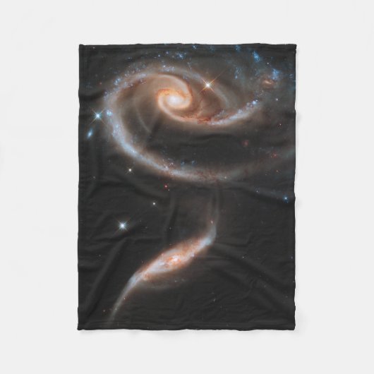 ARP 273 Interagerende sterrenstelsels in Andromeda Fleece Deken (Voorkant)