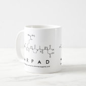 Arpad, nom du peptide mug (Devant gauche)