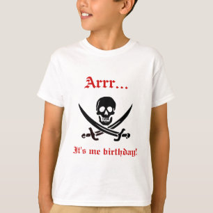 Arr... het is mij verjaardagspiratent-shirt t-shirt