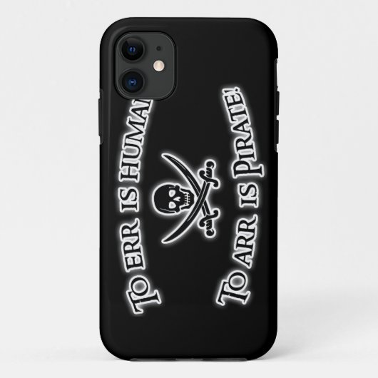 Arr is Pirate. Case-Mate iPhone Case (Achterkant)