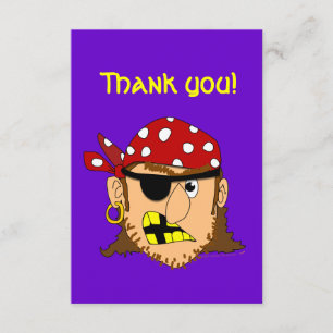 Arr Pirate Man Pirate Stuff Bedankkaart