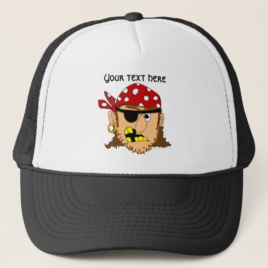 Arr Pirate Man Pirate Stuff Trucker Pet (Voorkant)