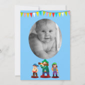 Arr. Pirates Birthday Party Custom Invitation Kaart (Achterkant)