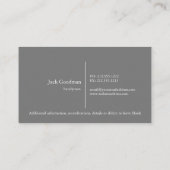 arrache le carte de visite (Dos)