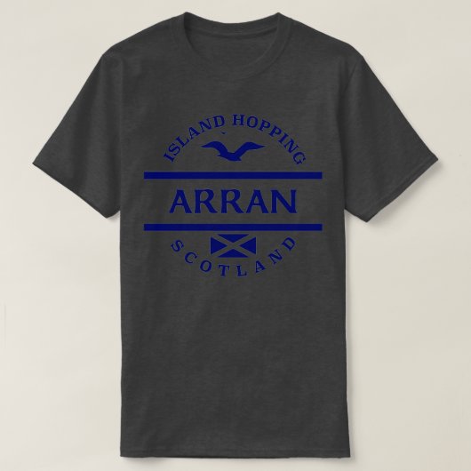 Arran Scottish Islands T-shirt (Design voorkant)