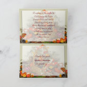 ARRANGEMENT D'AUTOMNE ~ Carte (Intérieur)