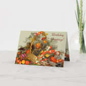 ARRANGEMENT D'AUTOMNE ~ Carte (Devant)