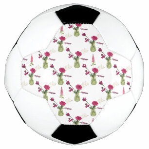 Arrangement exotique de fleurs dans le verre