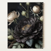 Arrangement gothique Rose Fleur noire (Dos)