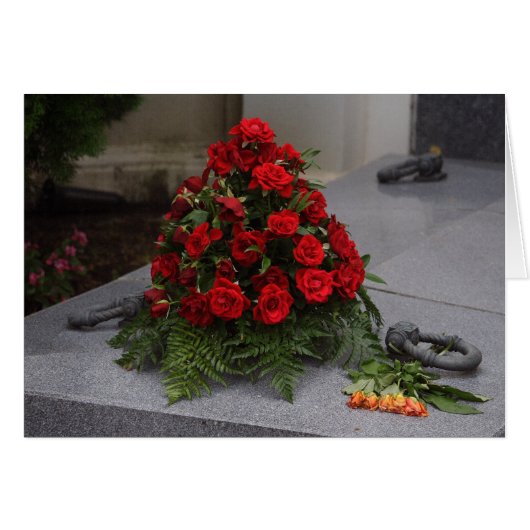 Arrangement Roses rouges (Devant horizontal)