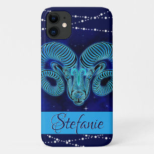 Arrays in Dark Blue Hoesje-Mate iPhone Case