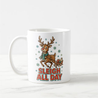 Arrenslee All Day Vintage Rendier Kerst Retro Koffiemok