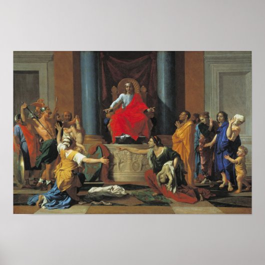 Arrest Solomon, 1649 Poster (Voorkant)