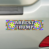 ARREST TRUMP (you may change the words) Bumpersticker (Op auto)