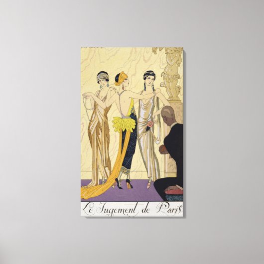 Arrest van het Hof van Justitie van de Europese Ge Canvas Afdruk (Voorkant)