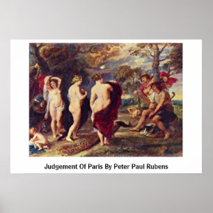 Arrest van het hof van Parijs, Peter Paul Rubens Poster