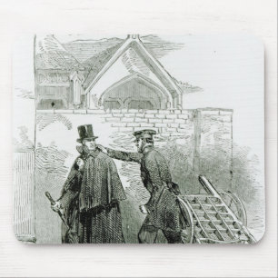 Arrestatie van de heer Smith O'Brien Muismat