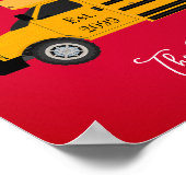 Arrêt d'autobus de quartier & Poster de suspension (Coin)