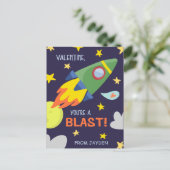 Arrêt de l'explosion | Carte postale Taille Carte  (Debout devant)