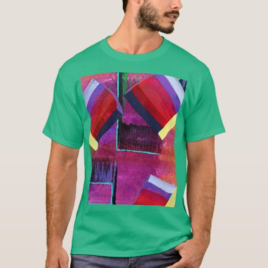 Arrêt de type me regardant ! T-shirt (Devant)