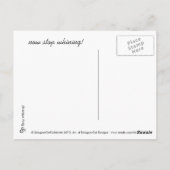 Arrête de pleurer ! Carte postale (Dos)