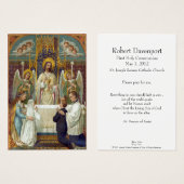 Arrêter dans les cartes de prière Awe (Devant & derrière)