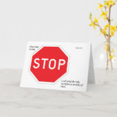 Arrêter la carte de voeux dévotionnelle (Fleur jaune)