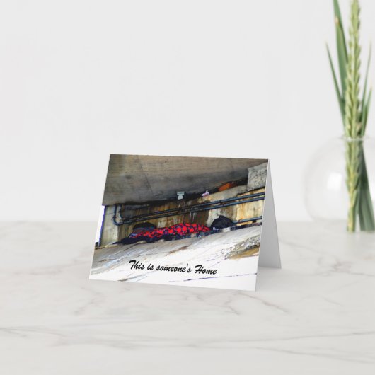 Arrêter la carte sans-abri maintenant (Devant)