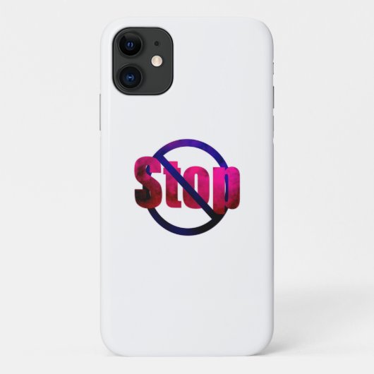 Arrêter le coque iphone Coque (Dos)