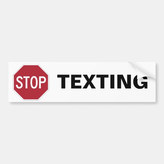 Arrêter le sticker pare-chocs (Devant)
