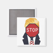 Arrêter Trump Magnet (Recto/Verso)