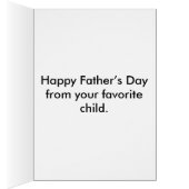 Arrêtez c'est la fête des pères avec un bureau de  (Intérieur (Droit))