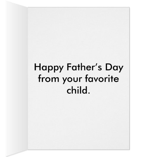 Arrêtez c'est la fête des pères avec un bureau de (Intérieur (Droit))