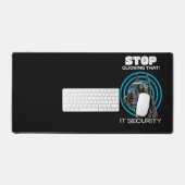 Arrêtez De Cliquer Là ! Sécurité informatique amus (Clavier et souris)