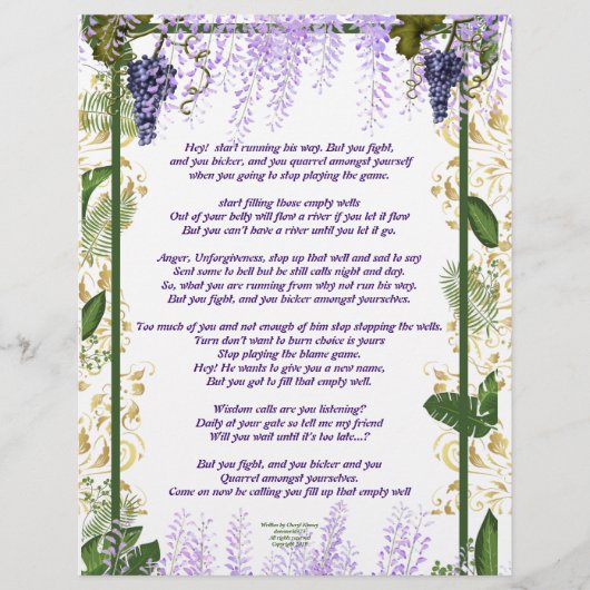 Arrêtez de jouer au jeu de responsabilité papier p (Devant)