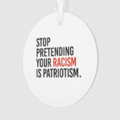 Arrêtez de prétendre que votre racisme est du patr (devant)