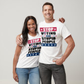 Arrêtez de voter pour des gens stupides T-shirts b (Unisexe)