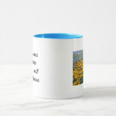 Arrêtez et sentez la tasse de fleurs (Centre)