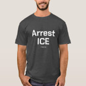Arrêtez ICE - Un T-shirt MisterP (Devant)